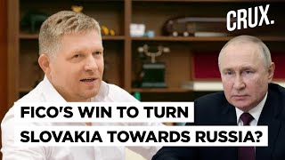 Slovakia Election Results A Boost For Putin Fico Set To be PM With AntiUkraine NATO EU Agenda [upl. by Bigelow]