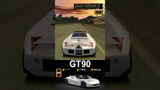 Ford GT90  GranTurismo2 retrogaming racinggames [upl. by Meehsar]