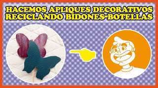 Como hacer formas  apliques decorativas o Diy cuts caseros y con material reciclado diy [upl. by Hutchinson]