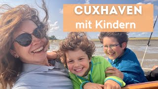 Urlaub mit Kindern an der Nordsee in Cuxhaven Wattenpost Kletterpark und stinknormale Krebse 🦀 [upl. by Hinkle]