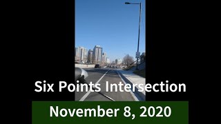 Six Points Intersection  November 8 2020 [upl. by Artenehs]