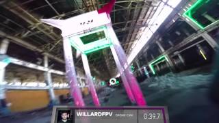 DRL  FPV Feeds from the 2016 DRL Championship  Drone Racing League [upl. by Aseneg]