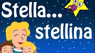 Stella Stellina  Filastrocche Per Bambini [upl. by Eadahc36]