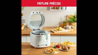 MOULINEX  Friteuse Uno  une friteuse compacte avec une capacité de taille familiale [upl. by Niwre]