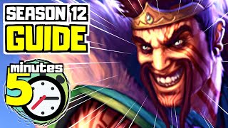 COMPLETE Draven Guide Season 12 in less than 5 minutes  League of Legends Guide [upl. by Seabury591]