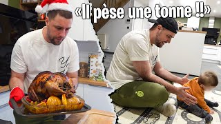 Énorme dégustation dun Chapon de Noël de 3kg 4h de cuisson [upl. by Elladine276]