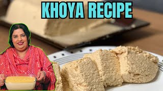 Home Made Khoya  Milk Khoya  Mawa Recipe reflexion food cookingchannel viralvideo [upl. by Ateval178]