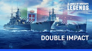 Marco Polo or Marlborough World of Warships Legends — Double Impact [upl. by Atnoved152]