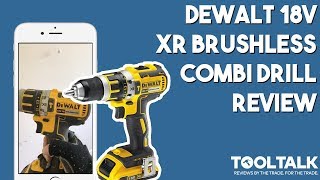 DeWalt 18v XR Brushless Combi Drill Review By Electrical Innovations [upl. by Lleuqar]