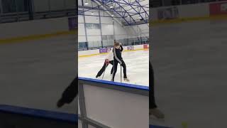 Alexandra Trusova plays hockey [upl. by Tawnya813]