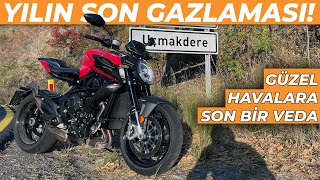 Uçmakderede Son Kez Gazladık MV Agusta Brutale 800 İle Yaza Veda [upl. by Peterus]