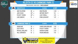 Kilsyth CC v Chirnside Park CC [upl. by Mok]