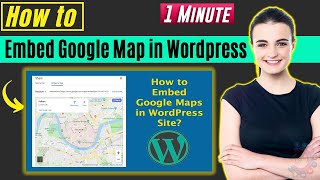 How to embed google map in wordpress 2024 [upl. by Tiffani]