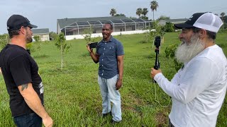 Fruitful trees and Orlando gardener visits living with mangos🥭😁 [upl. by Caputo]