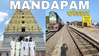 Mandapam Railway Station Travel  Rameswaram Railway Station to Rameswaram How to travel Auto Bus [upl. by Stahl]