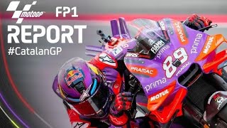 Jorge Martin Tercepat FP1 MotoGP Catalunya 2024 Marquez Asapi Bagnaia di Barcelona motogp2024 [upl. by Ilonka387]