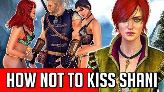 How to Stay Faithful to Triss amp Yennefer in Hearts of Stone Avoid Kissing Shani in the Witcher 3 [upl. by Sutherland]