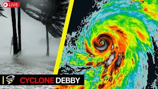 🌀 TROPICAL STORM DEBBY⚠️ Live Storm Chasers  Preparations and Planning [upl. by Jordanna]