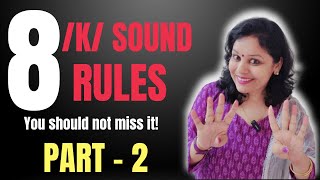 k sound spelling rule PART 2 How to Spell Words with the K Sound [upl. by Eireva]