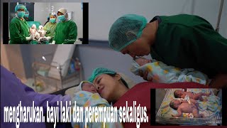 Melahirkan bayi laki dan perempuan sekaligus [upl. by Cristine]