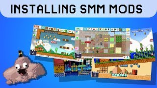 How to install Super Mario Maker Mods  SMM Tutorial  Wii U [upl. by Ihskaneem214]