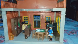 playmobil Oeste Saloon [upl. by Wilonah]