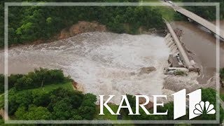 Floodwaters threaten Rapidan Dam [upl. by Amarette670]