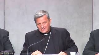 Press Conference on the presentation of the Continental Stage of the synodal process 20212023 [upl. by Aerdnas]