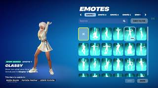 FORTNITE CLASSY EMOTE [upl. by Olinad399]