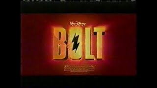 Bolt  Disney 2008 TV Spot [upl. by Ardnatal23]