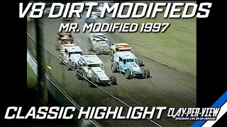 V8 Dirt Modifieds  Mr Modified  Lismore  26th Dec 1997  ClayPerView [upl. by Kelila]