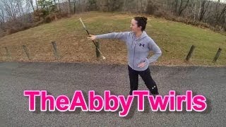 Figure 8  Novice Baton Twirling  How to Twirl a Baton  Baton Twirling Tutorial [upl. by Novets514]