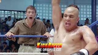 Kickboxer 1989 – Extended Scene – Eric vs Tong Po Unrated  KickboxerTheOriginalCut JCVDWorld [upl. by Elhsa]