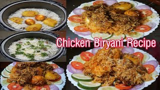 CHICKEN DUM BIRYANI  Chicken Dum Biryani Recipe In Bengali [upl. by Ayoras]