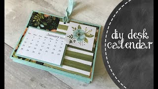 Simple Easel Desk Calendar [upl. by Stephi114]