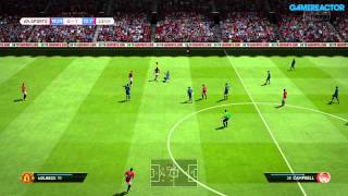 FIFA 14  Champions League Last 16  Manchester United vs Olympiacos  Xbox One Gameplay [upl. by Ahsimac245]