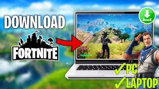 How to Download Fortnite on Your PC or Laptop 2024 [upl. by Eartha]