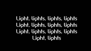 Ellie Goulding  Lights Lyrics [upl. by Shandie]