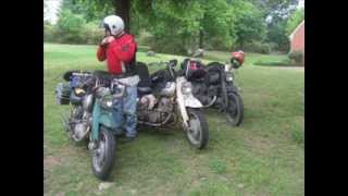 Honda Dream TransAmerica Trail Part 1 [upl. by Aelem]