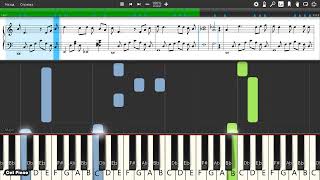 Armando Manzanero  Mía  Piano tutorial and cover Sheets  MIDI [upl. by Htiek]