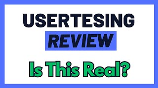 Usertesting Review  Can You Really Make Money From Testing Websites amp Apps Watch This [upl. by Adnovoj]