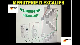 câblage et explication télérupteur d excalier [upl. by Dranek406]