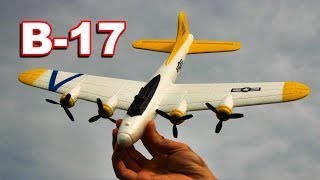 Mini B17 Bomber RC Plane  TheRcSaylors [upl. by Nirrad]