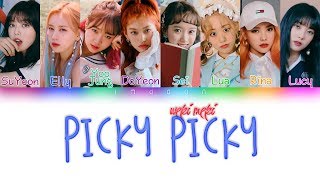 Weki Meki  Picky Picky Sub Español  Color Coded HANROMESP [upl. by Harwell394]