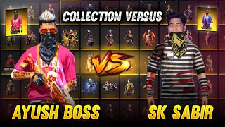 SK Sabir Vs Boss Ayush Collection Versus  Can beat sksabirgaming [upl. by Landis323]