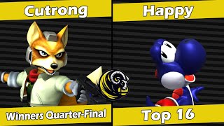 Ram Rampage 6 Winners QuarterFinal  Cutrong Fox vs Happy Yoshi [upl. by Anna-Diana]