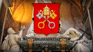 Pontifical Anthem and March Inno e Marcia Pontificale 1869 National Anthem • Vatican City 1929– [upl. by Zeret568]