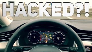 LANE ASSIST HACKED  VW PASSAT B8 2018 [upl. by Brodeur]