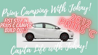 Prius C Camper step 1 [upl. by Adnanref511]