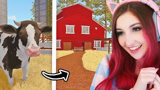 new house flipper farm dlc is out Streamed 41423 [upl. by Aerdnek]